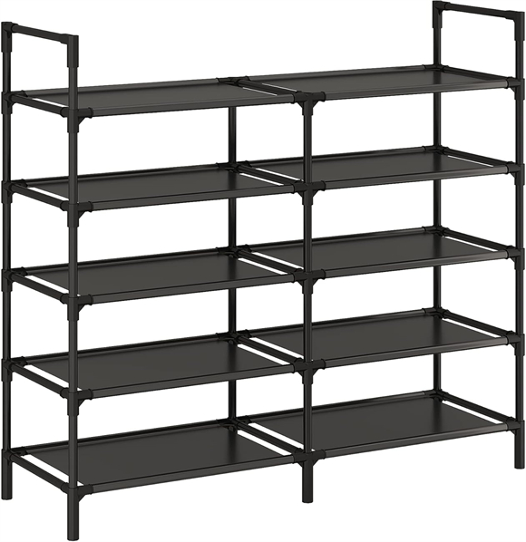 Shoe rack with cover